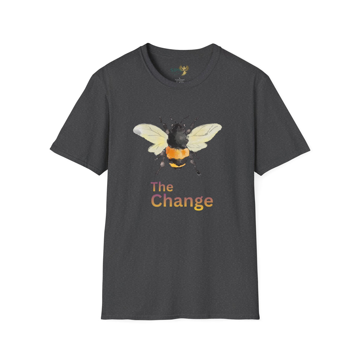 Bee Graphic T-Shirt — 'The Change' Watercolor Bee Tee