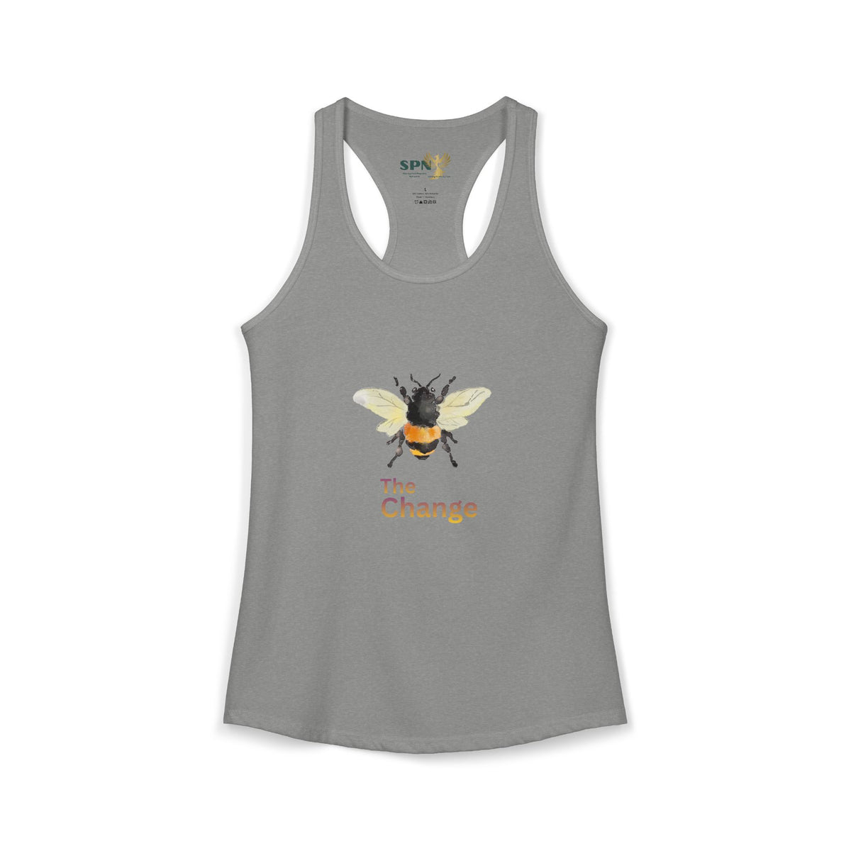 BEE The Change Racerback Tank