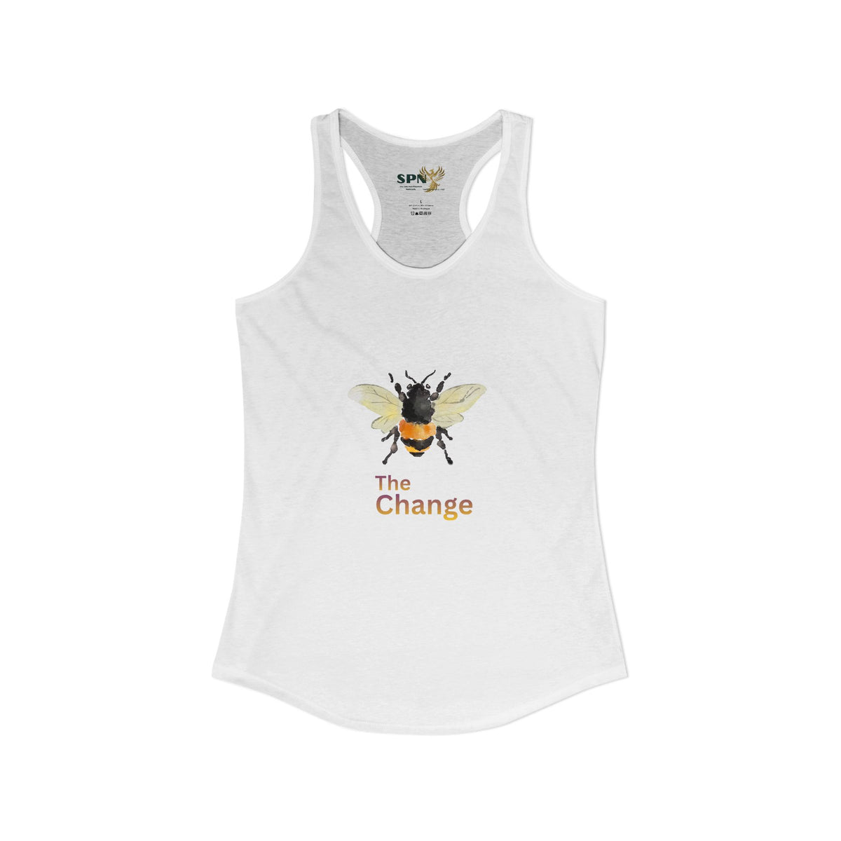 BEE The Change Racerback Tank