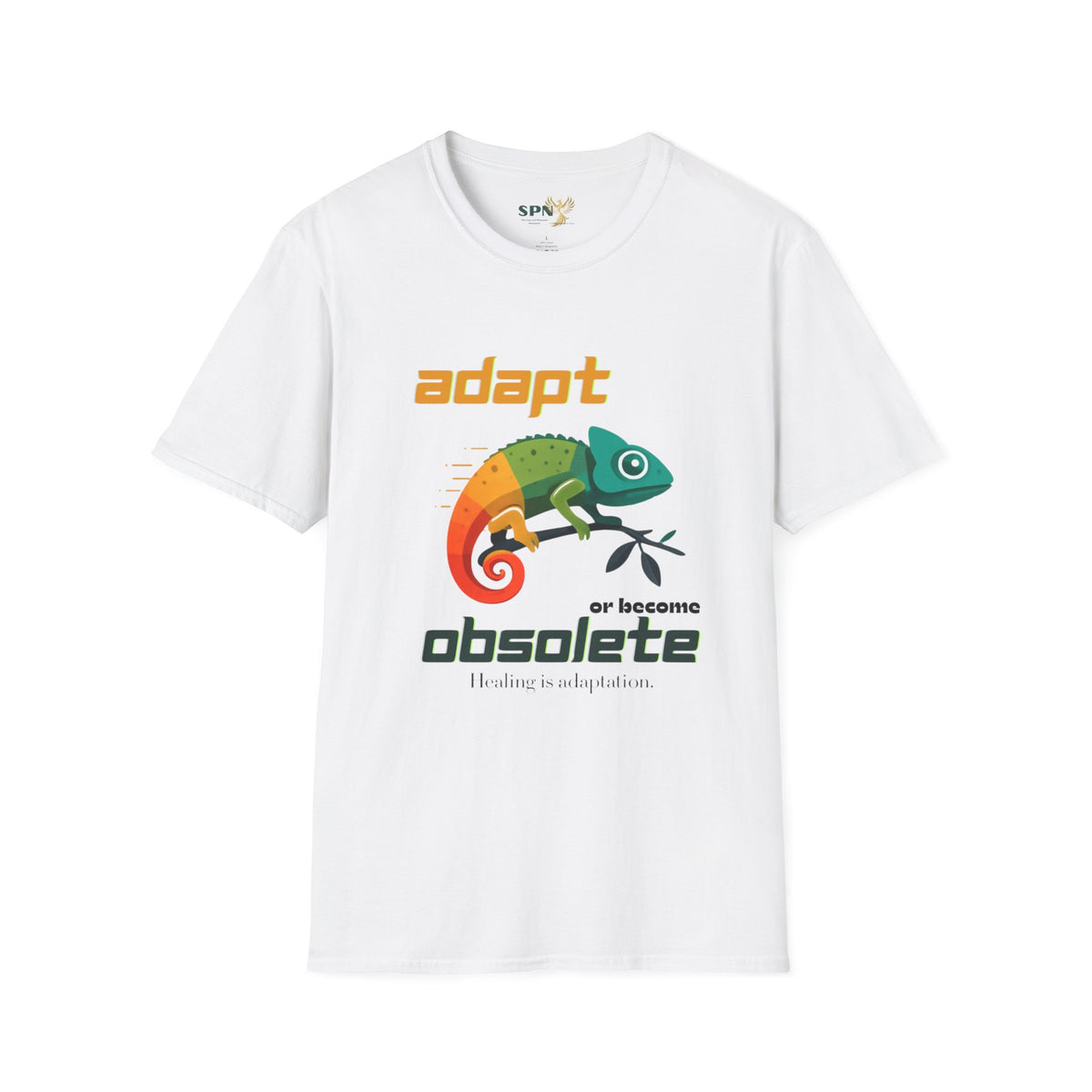 "Adapt or Become Obsolete" Inspirational Graphic Tee