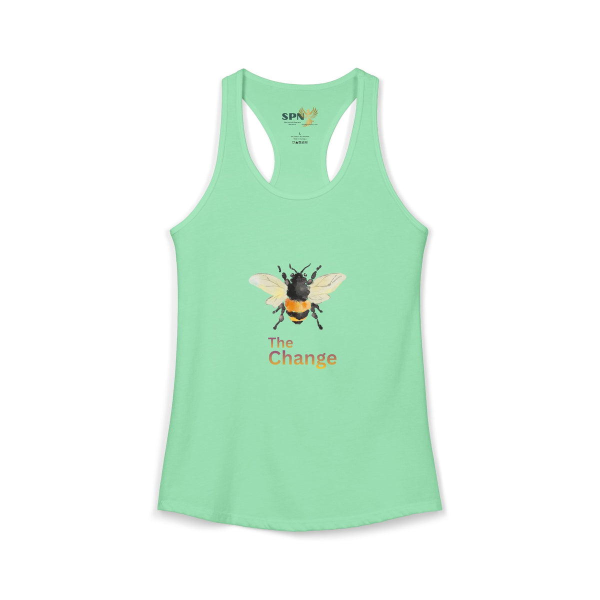 BEE The Change Racerback Tank