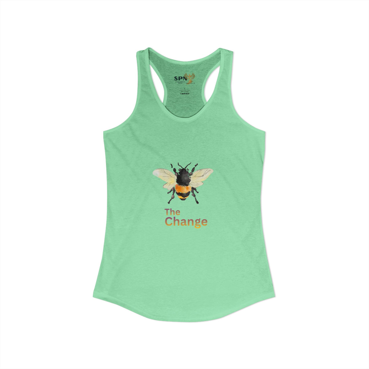 BEE The Change Racerback Tank