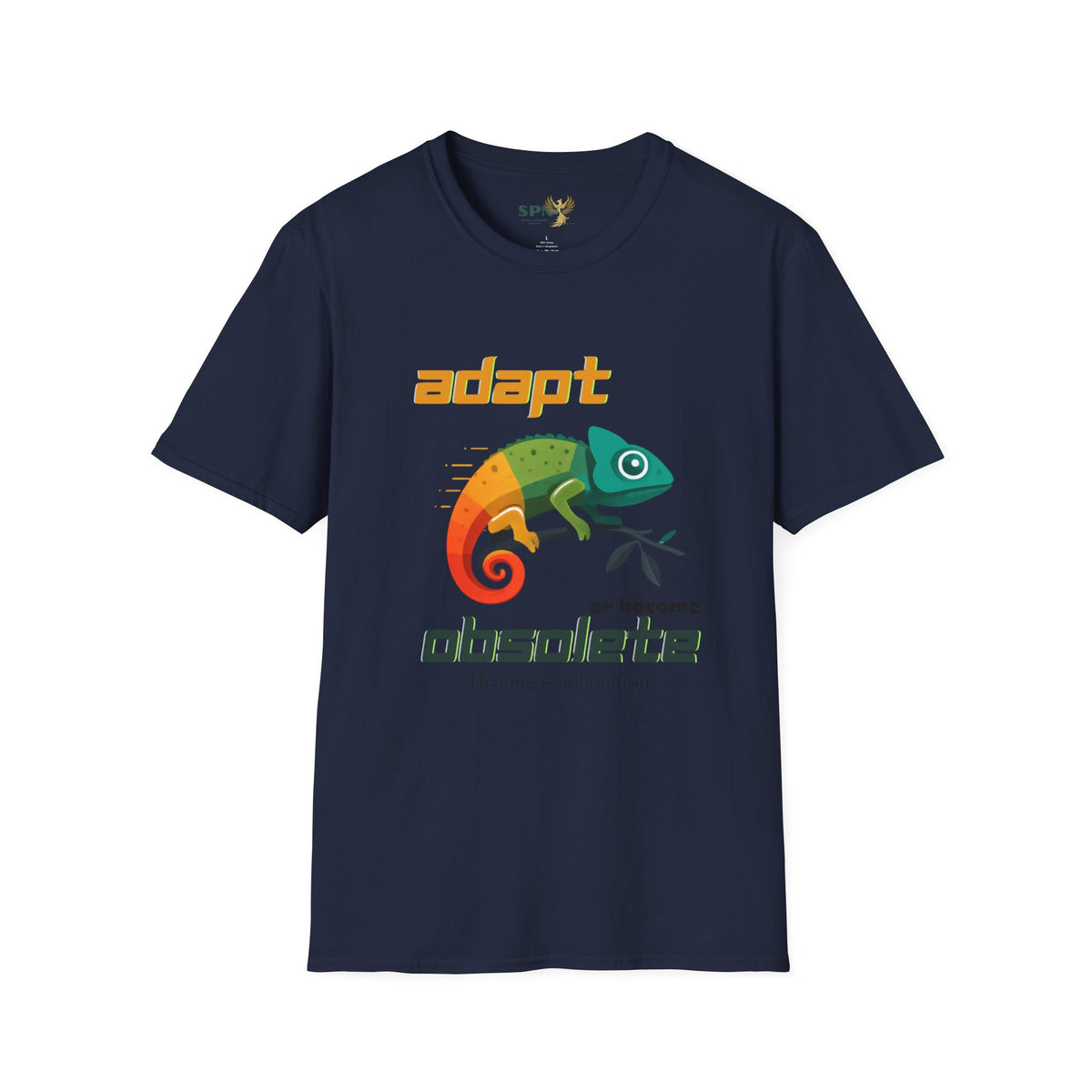 "Adapt or Become Obsolete" Inspirational Graphic Tee