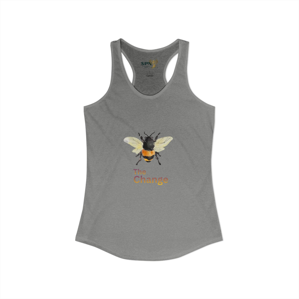 BEE The Change Racerback Tank
